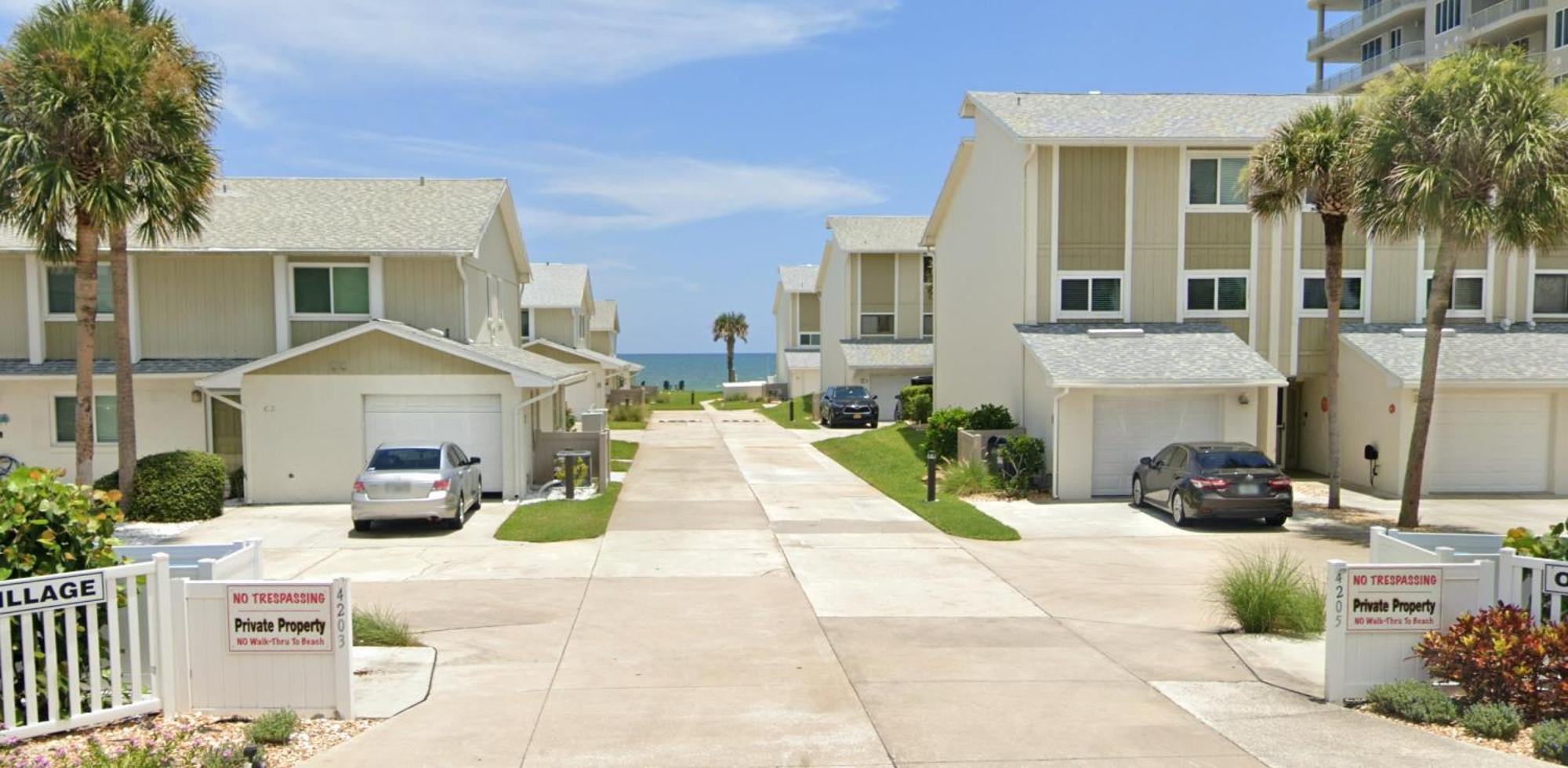 Zen Beach Retreat - Ocean View Townhouse -No Drive Beach New Smyrna Beach Buitenkant foto