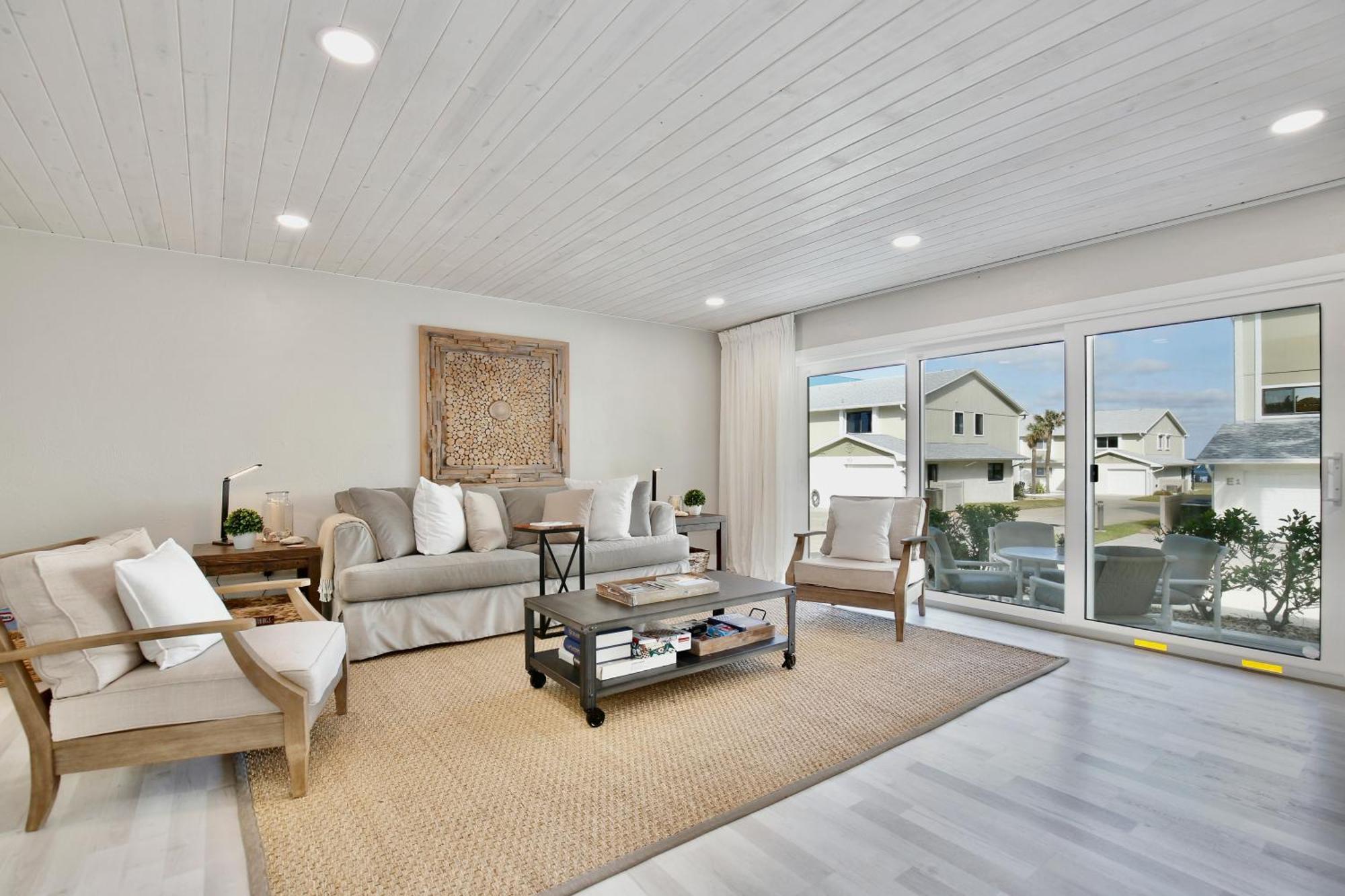 Zen Beach Retreat - Ocean View Townhouse -No Drive Beach New Smyrna Beach Buitenkant foto