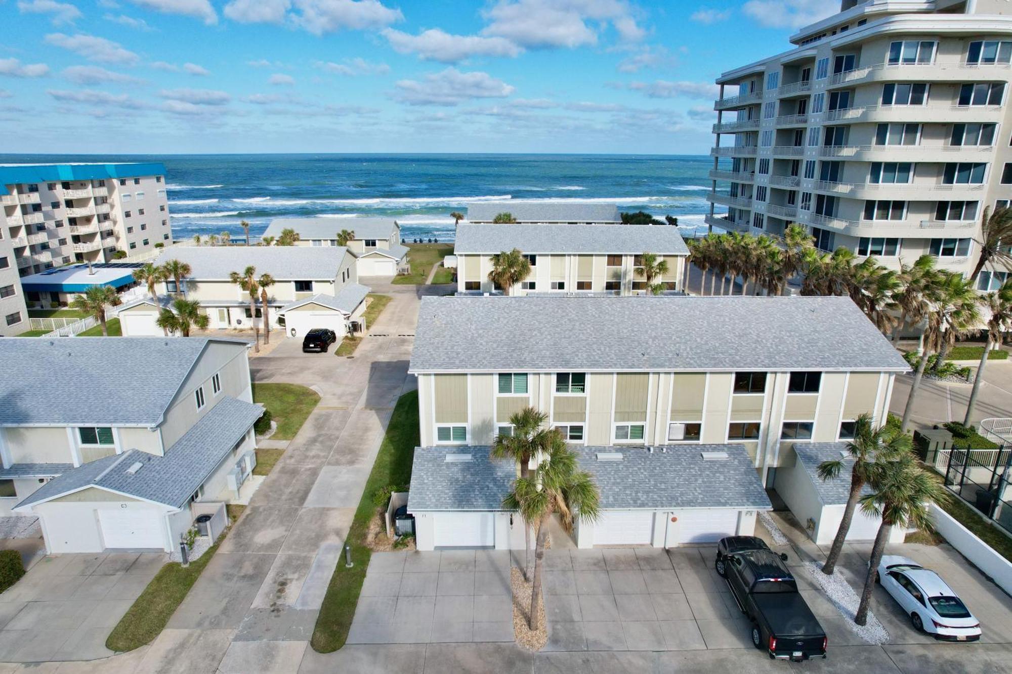 Zen Beach Retreat - Ocean View Townhouse -No Drive Beach New Smyrna Beach Buitenkant foto