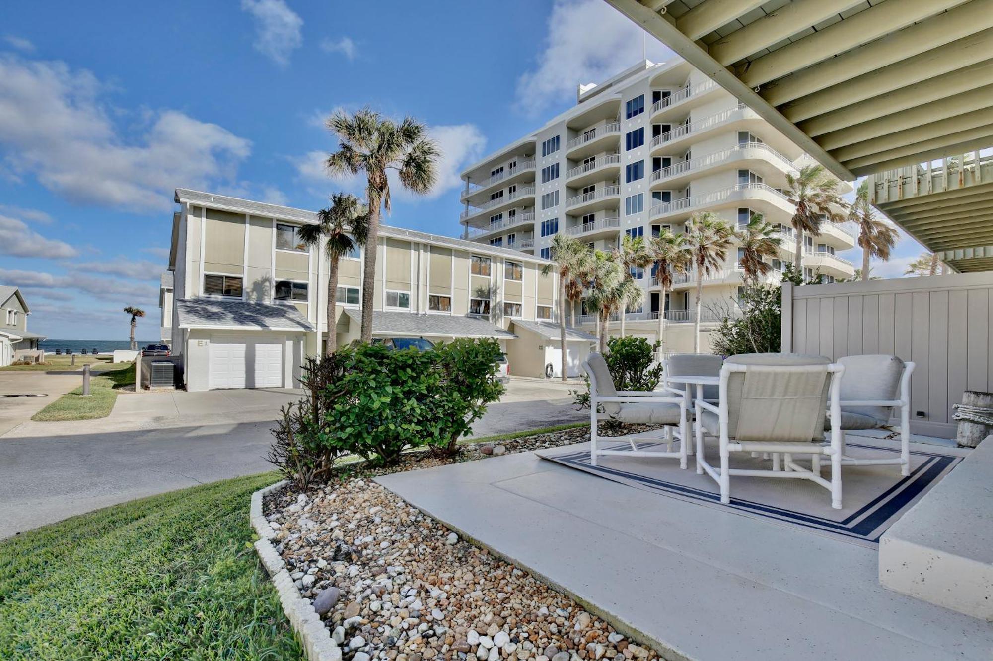 Zen Beach Retreat - Ocean View Townhouse -No Drive Beach New Smyrna Beach Buitenkant foto