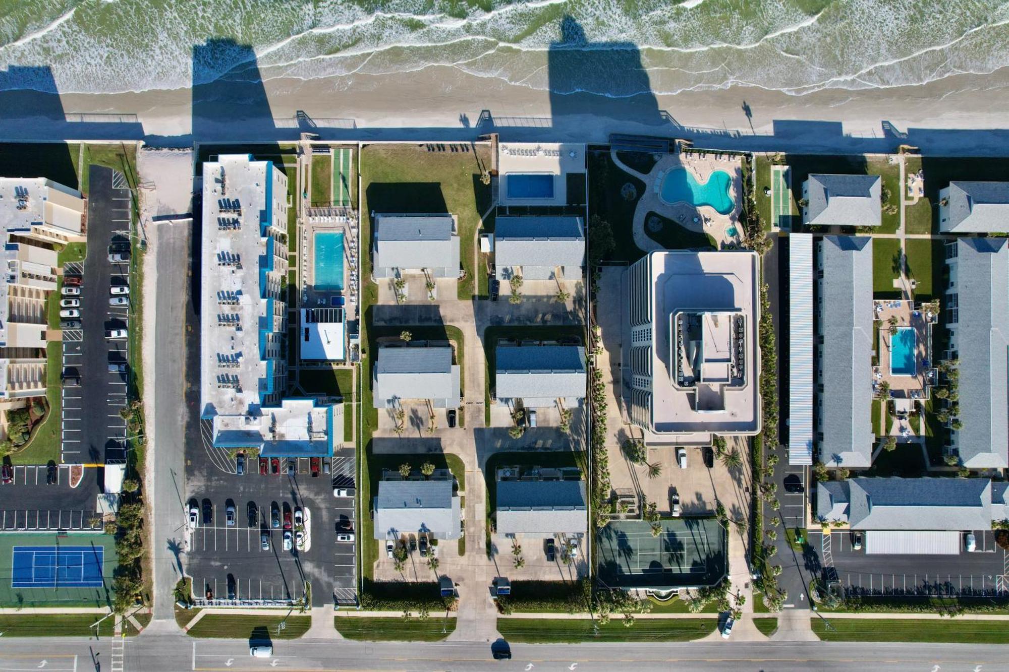 Zen Beach Retreat - Ocean View Townhouse -No Drive Beach New Smyrna Beach Buitenkant foto