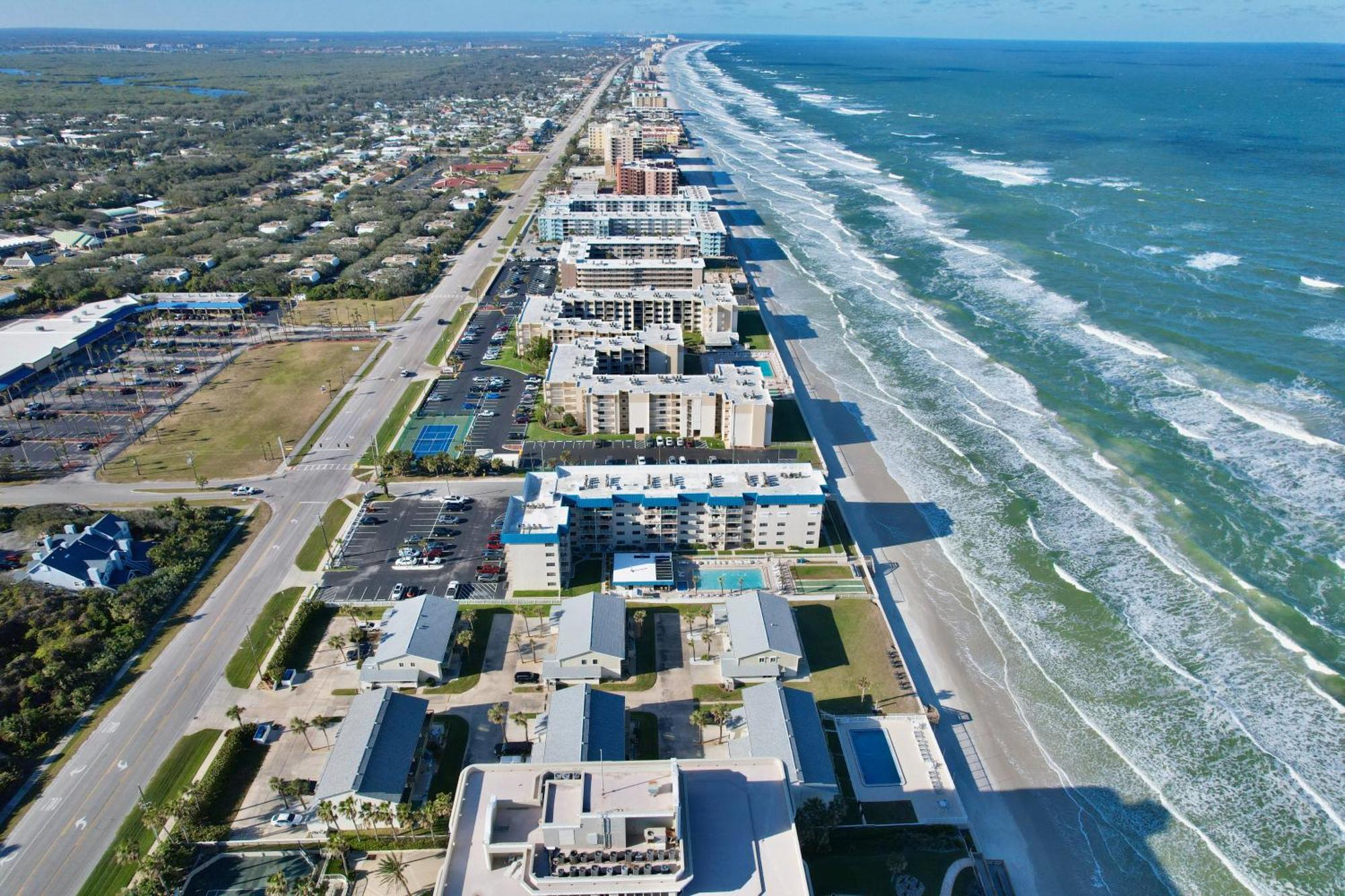 Zen Beach Retreat - Ocean View Townhouse -No Drive Beach New Smyrna Beach Buitenkant foto