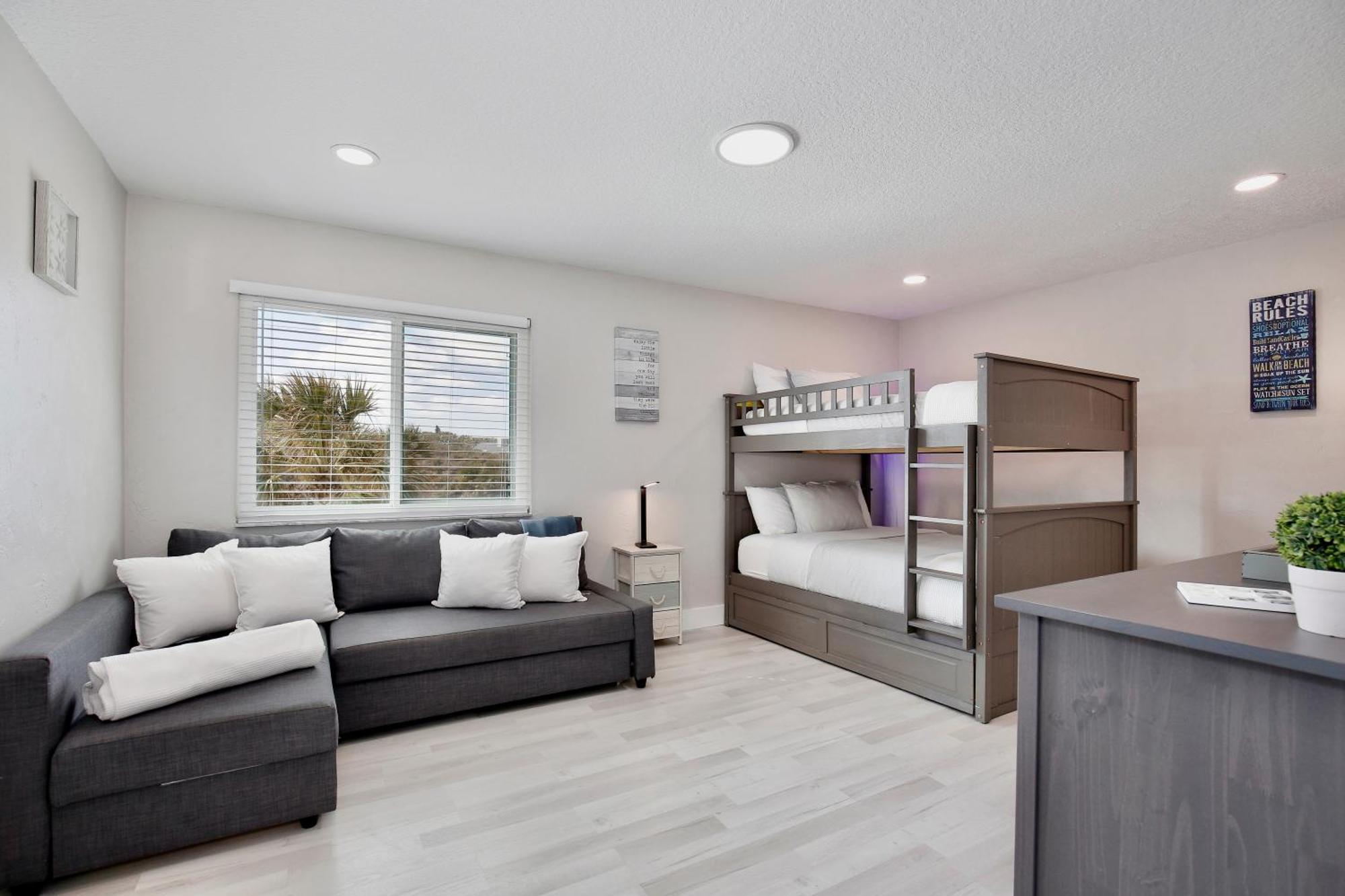 Zen Beach Retreat - Ocean View Townhouse -No Drive Beach New Smyrna Beach Buitenkant foto