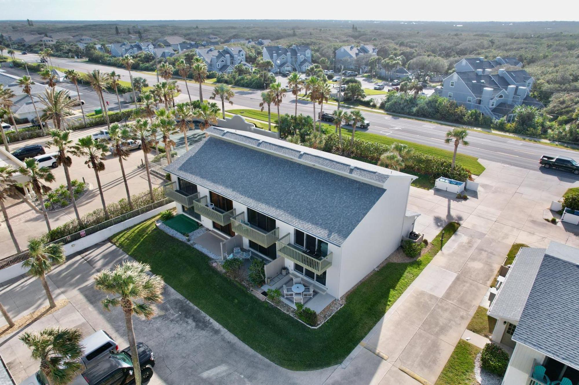 Zen Beach Retreat - Ocean View Townhouse -No Drive Beach New Smyrna Beach Buitenkant foto