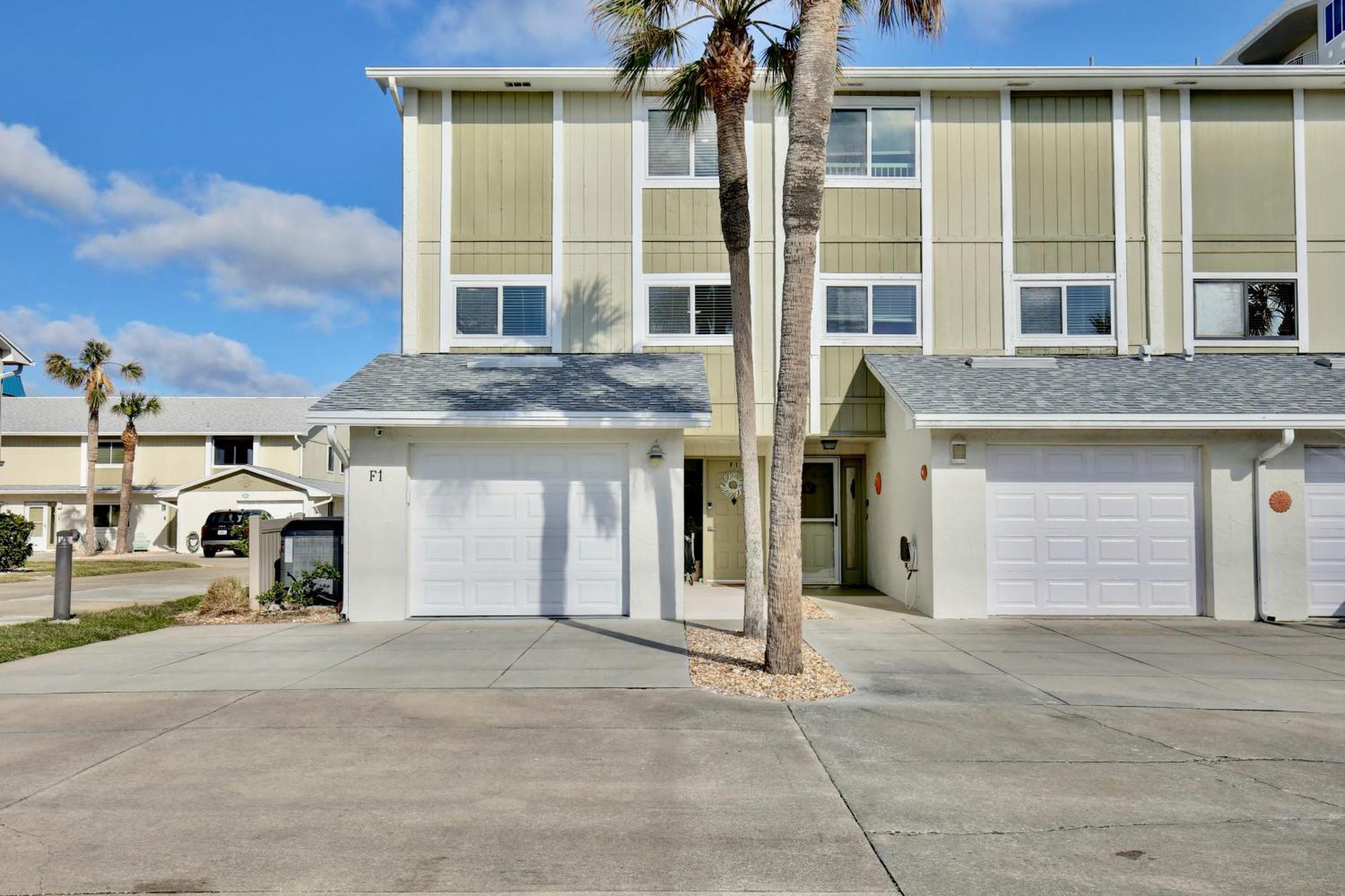 Zen Beach Retreat - Ocean View Townhouse -No Drive Beach New Smyrna Beach Buitenkant foto