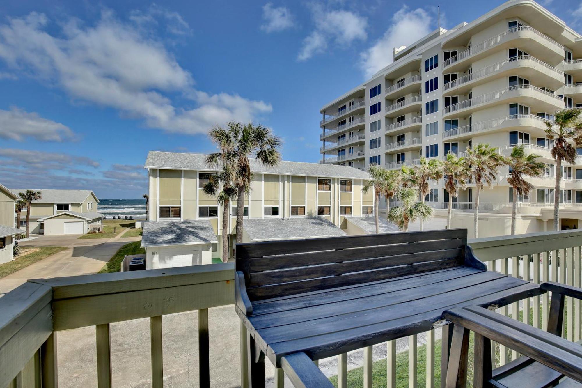 Zen Beach Retreat - Ocean View Townhouse -No Drive Beach New Smyrna Beach Buitenkant foto